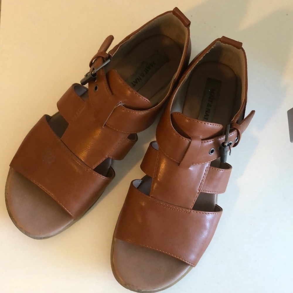 MATT & NAT Vegan Brown Sandals